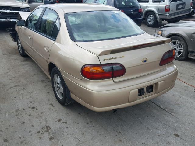 1G1NE52J63M608878 - 2003 CHEVROLET MALIBU LS GOLD photo 3