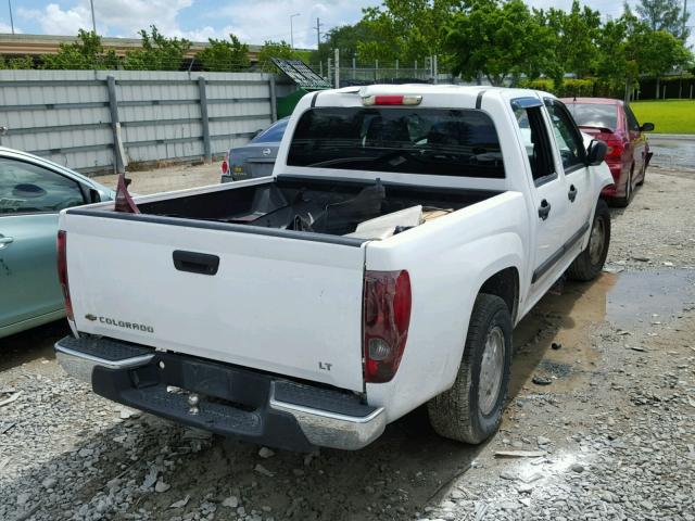 1GCCS33E688226962 - 2008 CHEVROLET COLORADO L WHITE photo 4