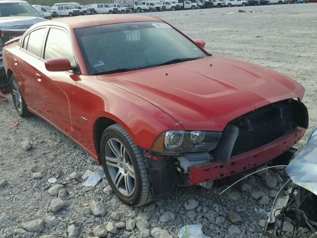 2C3CDXCT7DH521111 - 2013 DODGE CHARGER R/ RED photo 1