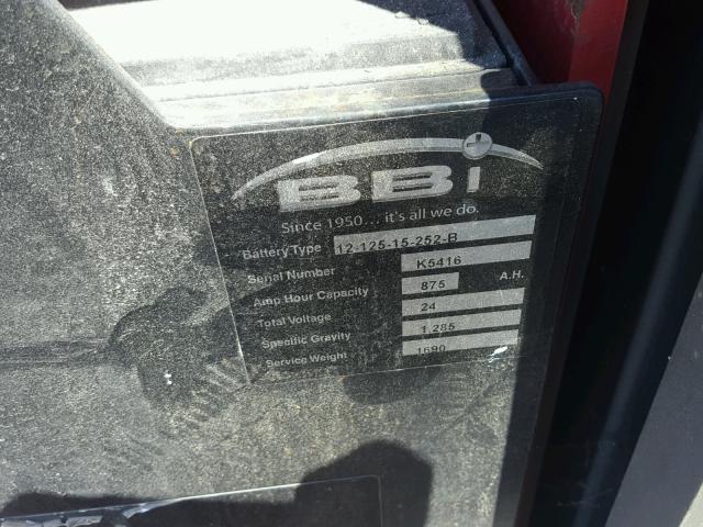 0000EASI01AE29130 - 2001 RAYM FORKLIFT წითელი ფოტო 10