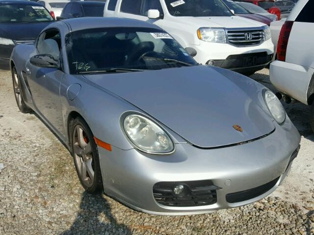 WP0AB29866U781093 - 2006 PORSCHE CAYMAN S SILVER photo 1