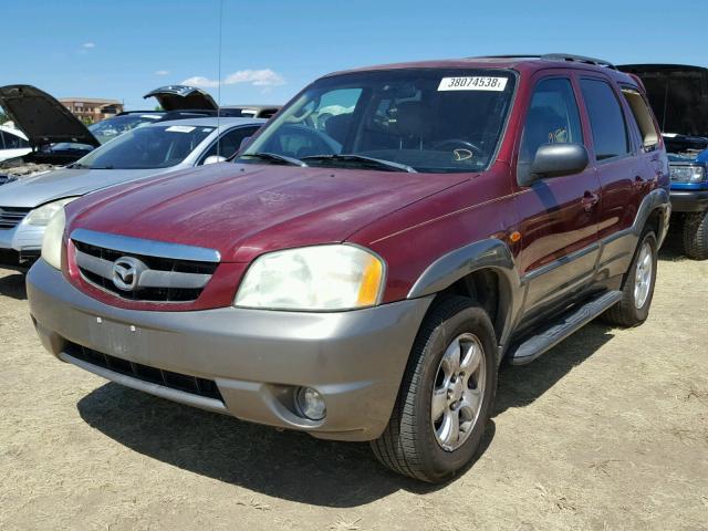 4F2CZ96133KM35935 - 2003 MAZDA TRIBUTE ES MAROON photo 2