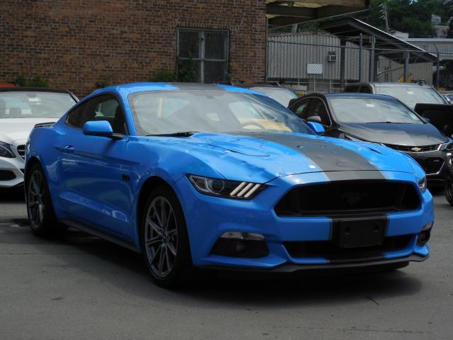 1FA6P8CF8H5304878 - 2017 FORD MUSTANG GT BLUE photo 4
