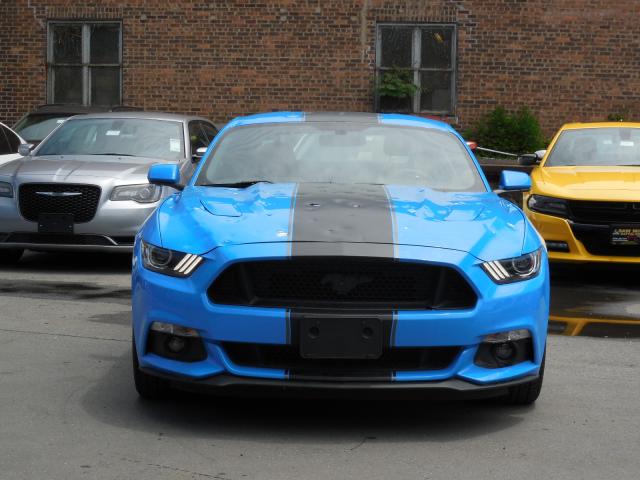 1FA6P8CF8H5304878 - 2017 FORD MUSTANG GT BLUE photo 5