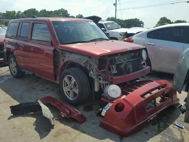 1J8FT28W18D663953 - 2008 JEEP PATRIOT SP RED photo 1