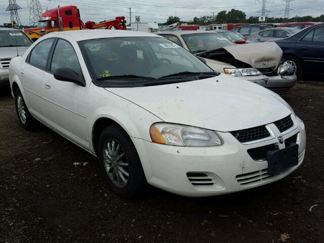 1B3EL46X26N207835 - 2006 DODGE STRATUS SX WHITE photo 1