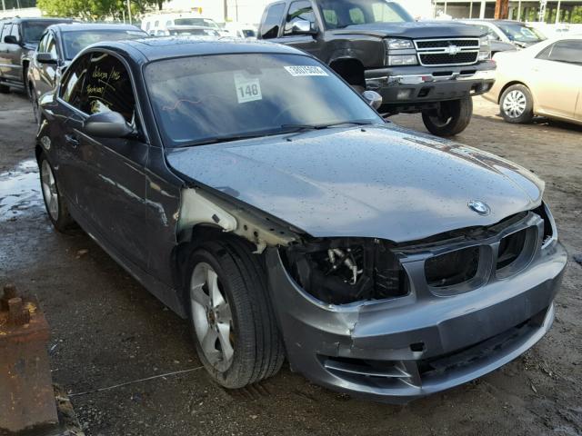 WBAUP73549VK74795 - 2009 BMW 128 I GRAY photo 1