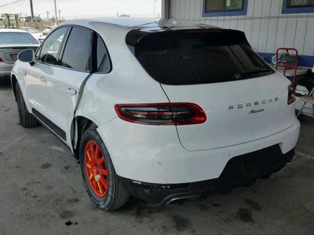 WP1AA2A56HLB81511 - 2017 PORSCHE MACAN WHITE photo 3