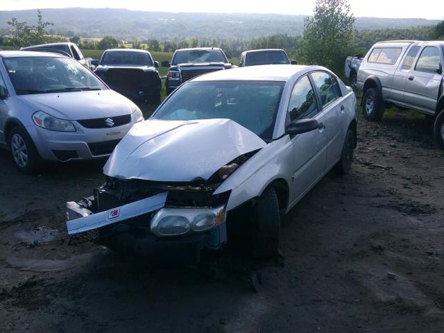 1G8AG52F74Z148690 - 2004 SATURN ION LEVEL SILVER photo 2