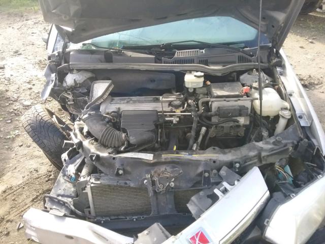 1G8AG52F74Z148690 - 2004 SATURN ION LEVEL SILVER photo 7