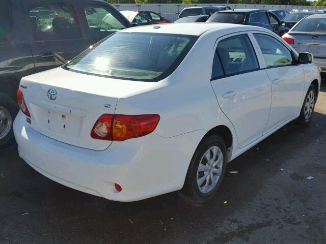 JTDBL40E79J028713 - 2009 TOYOTA COROLLA BA WHITE photo 4