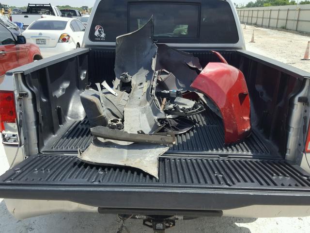 1N6AA07A47N230649 - 2007 NISSAN TITAN XE SILVER photo 6