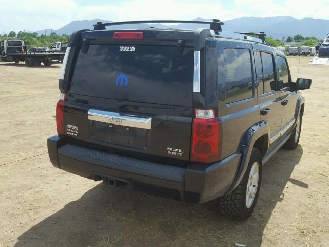 1J8HG58276C300667 - 2006 JEEP COMMANDER 黑色 照片 4