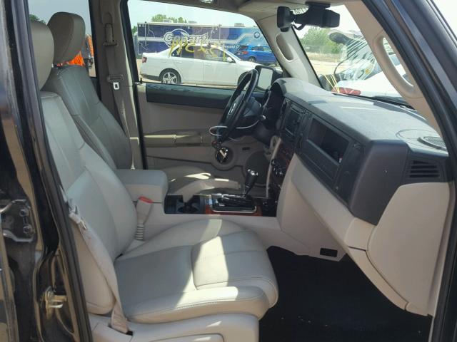1J8HG58276C300667 - 2006 JEEP COMMANDER 黑色 照片 5