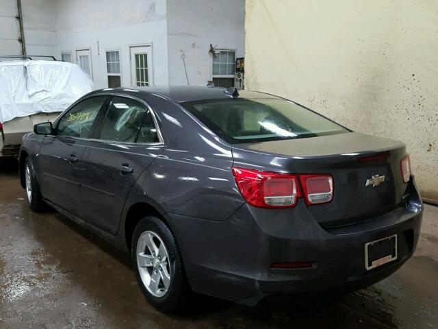 1G11B5SA8DF246131 - 2013 CHEVROLET MALIBU LS ნაცრისფერი ფოტო 3