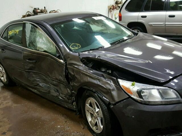 1G11B5SA8DF246131 - 2013 CHEVROLET MALIBU LS ნაცრისფერი ფოტო 9