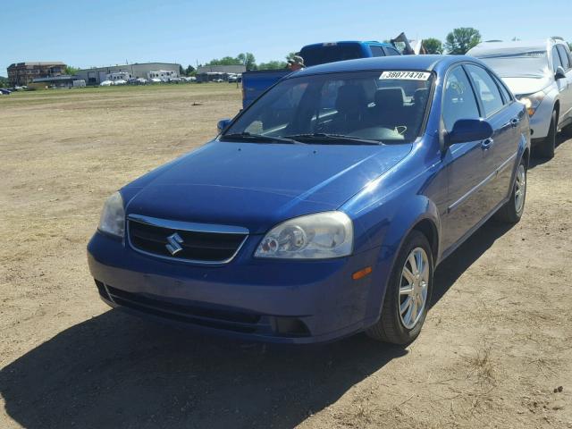 KL5JD56Z07K519372 - 2007 SUZUKI FORENZA BA BLUE photo 2