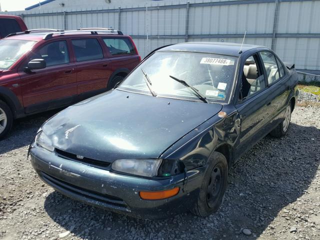 1Y1SK5267VZ455573 - 1997 GEO PRIZM BASE 绿色 照片 2