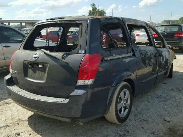 5N1BV28U17N106673 - 2007 NISSAN QUEST S BURN photo 4