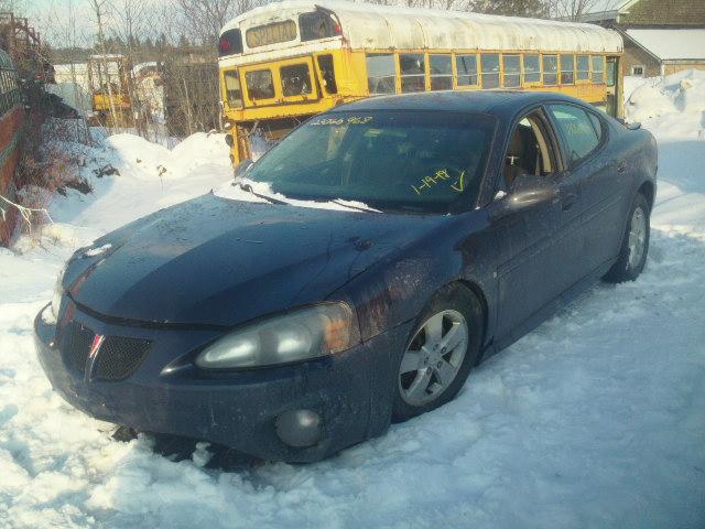 2G2WP552681147781 - 2008 PONTIAC GRAND PRIX Синій фото 2