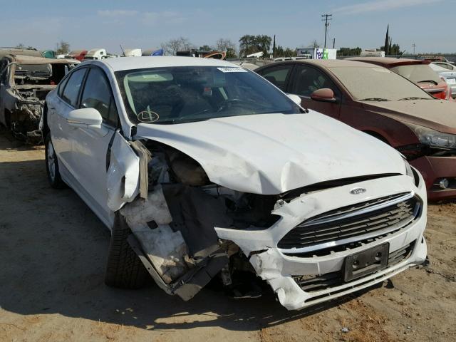 3FA6P0H73FR206919 - 2015 FORD FUSION SE WHITE photo 1