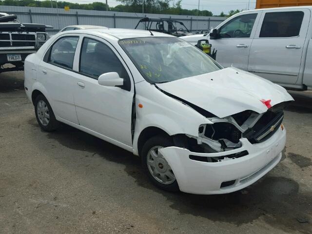 KL1TJ52674B240818 - 2004 CHEVROLET AVEO LS 白色 照片 1