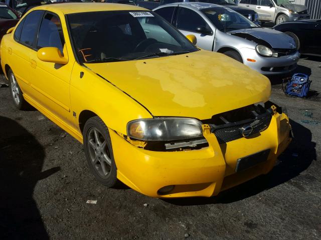 3N1AB51D13L723993 - 2003 NISSAN SENTRA SE- YELLOW photo 1