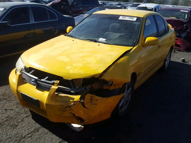 3N1AB51D13L723993 - 2003 NISSAN SENTRA SE- YELLOW photo 2