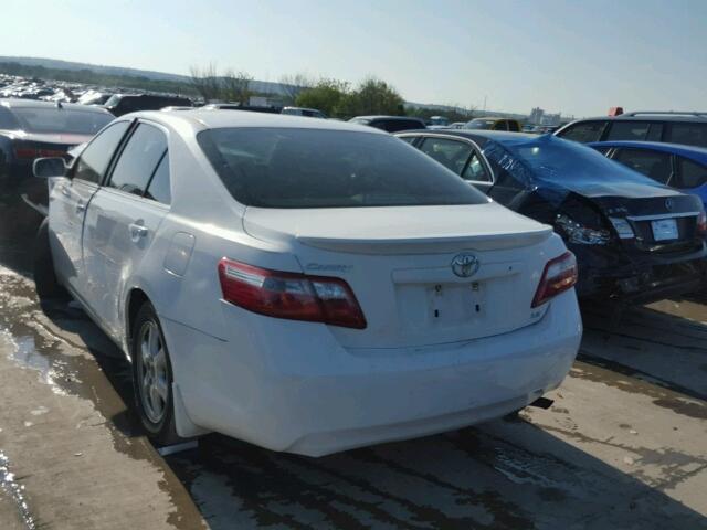 JTNBE46K573083309 - 2007 TOYOTA CAMRY NEW WHITE photo 3