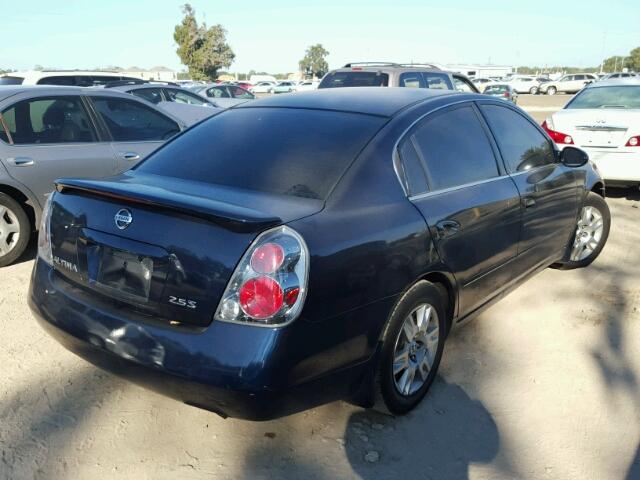 1N4AL11D75N423418 - 2005 NISSAN ALTIMA S BLUE photo 4