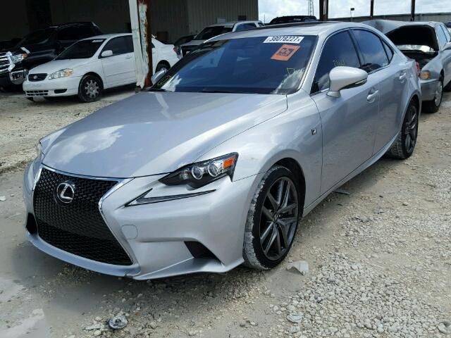 JTHBA1D27G5029191 - 2016 LEXUS IS 200T SILVER photo 2