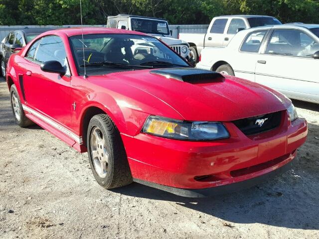 1FAFP40483F364626 - 2003 FORD MUSTANG RED photo 1