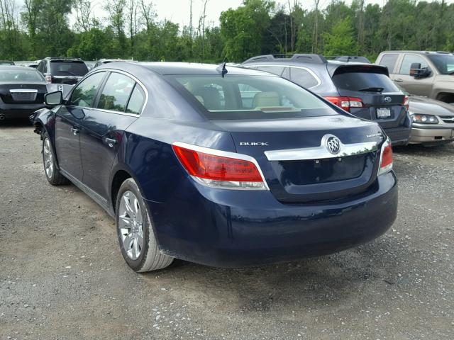 1G4GC5EG5AF158692 - 2010 BUICK LACROSSE C BLUE photo 3