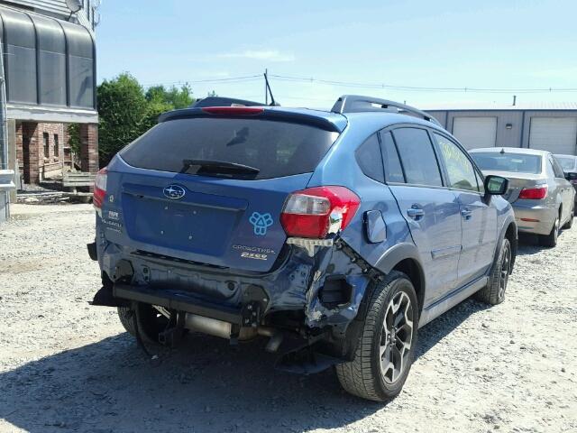 JF2GPABC1GG250213 - 2016 SUBARU CROSSTREK BLUE photo 4