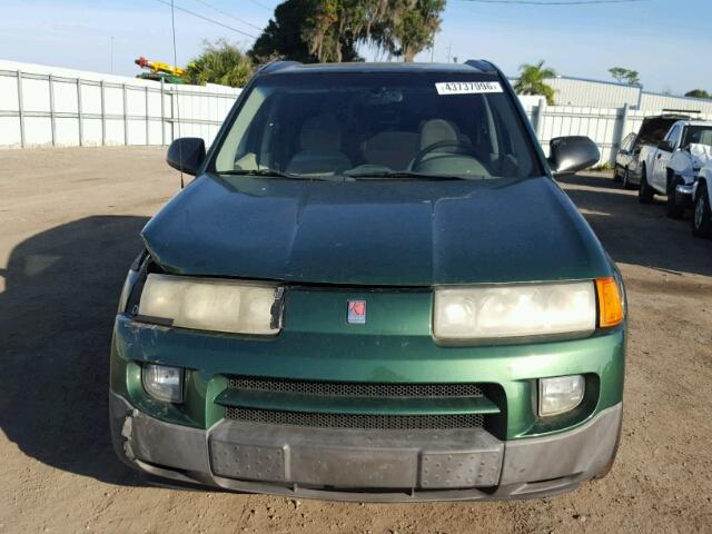 5GZCZ53B43S865834 - 2003 SATURN VUE GREEN photo 9