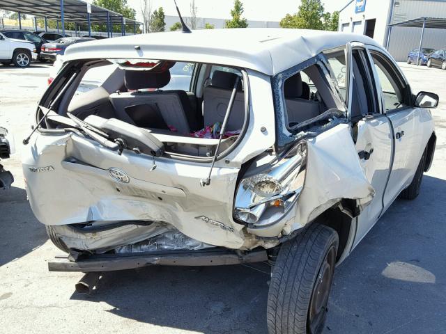 2T1KR32E53C097375 - 2003 TOYOTA MATRIX SILVER photo 4