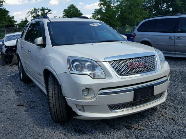 1GKKVTED5BJ203720 - 2011 GMC ACADIA DEN WHITE photo 1