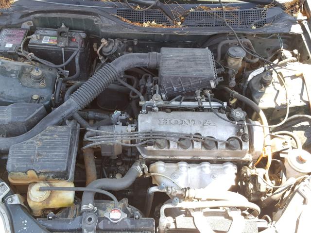 2HGEJ6617YH516709 - 2000 HONDA CIVIC BASE GREEN photo 7