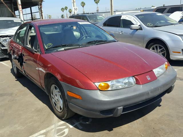 1G8ZF5286YZ144112 - 2000 SATURN SL RED photo 1