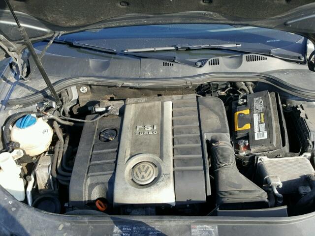 WVWEK73C18E144931 - 2008 VOLKSWAGEN PASSAT LUX GRAY photo 7