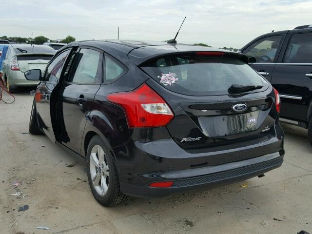 1FADP3K26DL226552 - 2013 FORD FOCUS SE BLACK photo 3