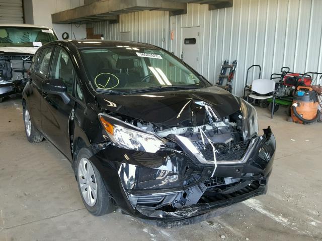 3N1CE2CP8JL357615 - 2018 NISSAN VERSA NOTE BLACK photo 1