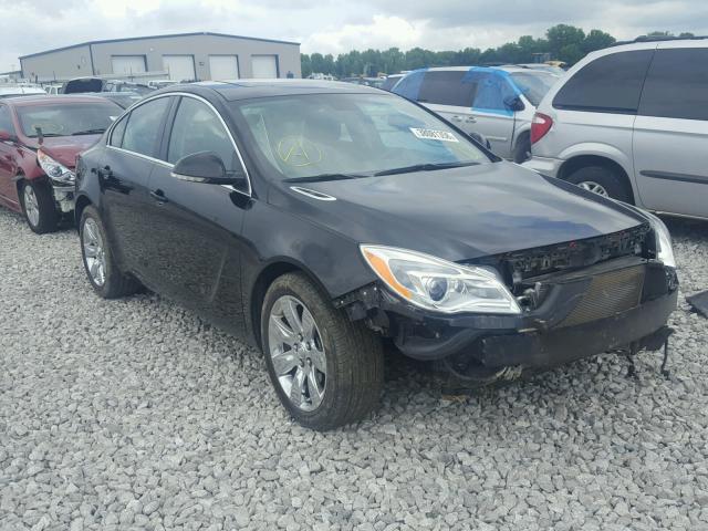 2G4GK5EX4G9205294 - 2016 BUICK REGAL BLACK photo 1