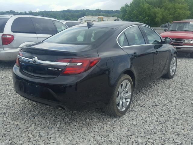 2G4GK5EX4G9205294 - 2016 BUICK REGAL BLACK photo 4