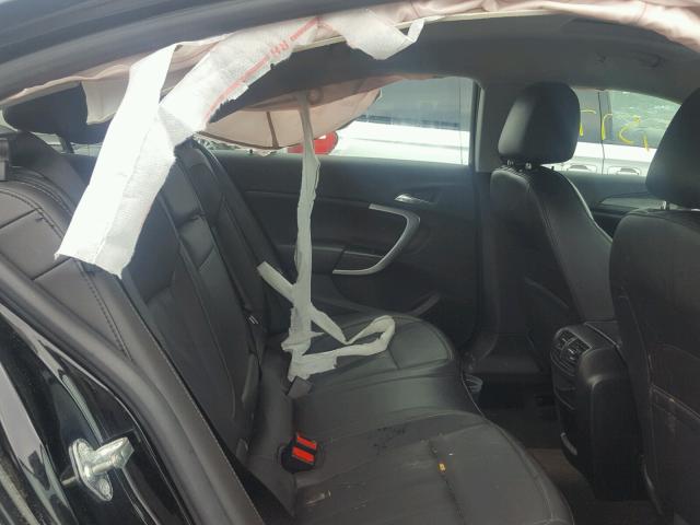 2G4GK5EX4G9205294 - 2016 BUICK REGAL BLACK photo 6