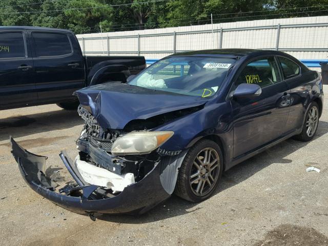 JTKDE177X60076841 - 2006 TOYOTA SCION TC BLUE photo 2