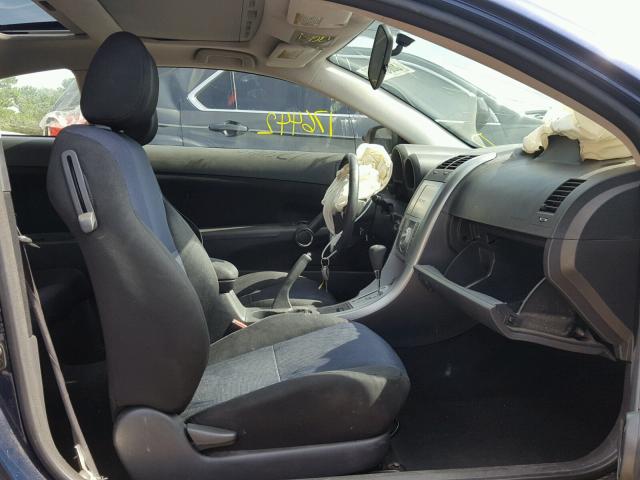JTKDE177X60076841 - 2006 TOYOTA SCION TC 蓝色 照片 5