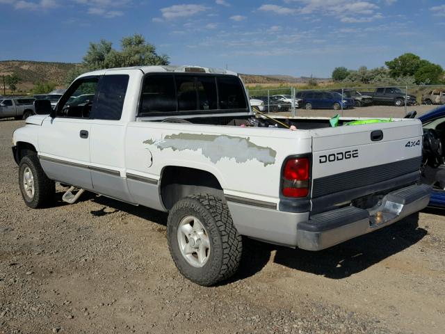 3B7HF13Y0VG753961 - 1997 DODGE RAM 1500 WHITE photo 3