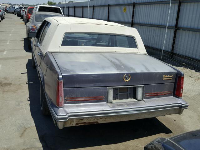 1G6CB5186H4293080 - 1987 CADILLAC FLEETWOOD BLUE photo 10