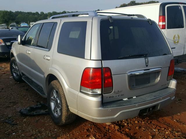 5LMEU78H23ZJ32165 - 2003 LINCOLN AVIATOR GRAY photo 3